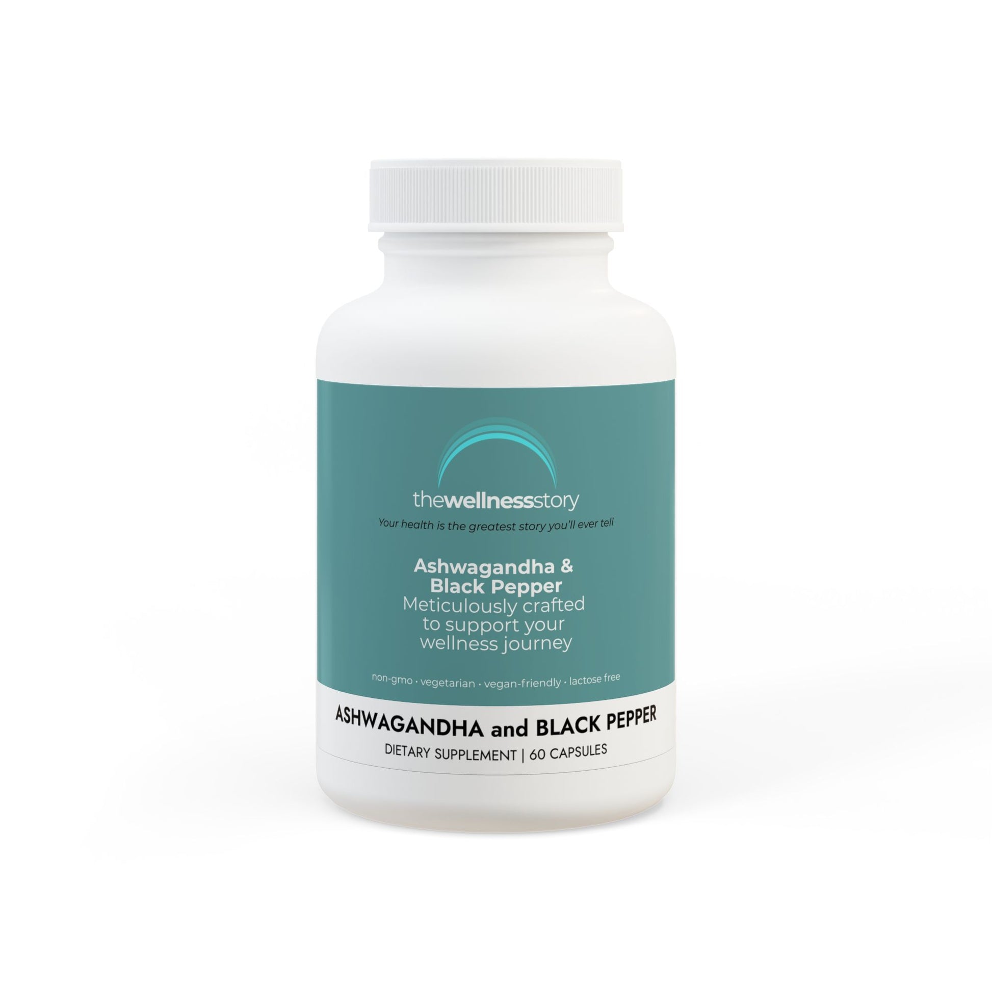 Ashwagandha and Black Pepper Supplement (60 capsules)