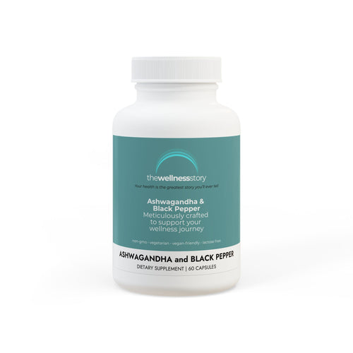 Ashwagandha and Black Pepper Supplement (60 capsules)