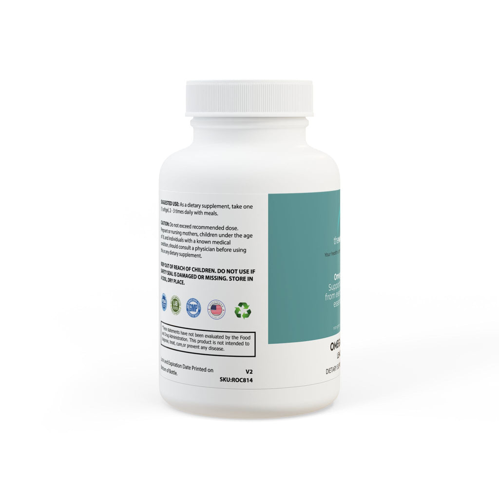 Omega 3 Fish Oil Supplement (60 Softgels)