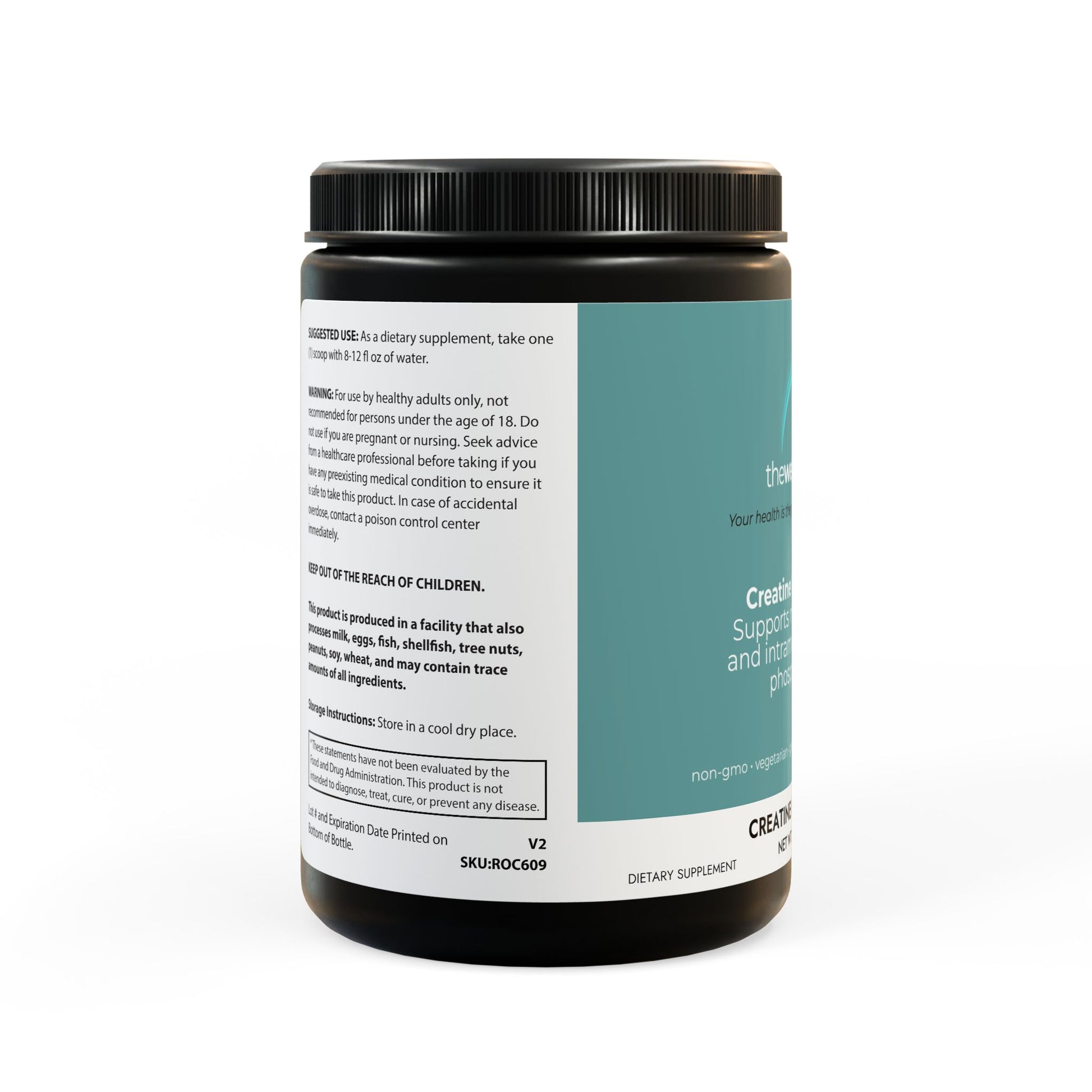 Creatine Monohydrate Supplement (300g, 10.58oz)