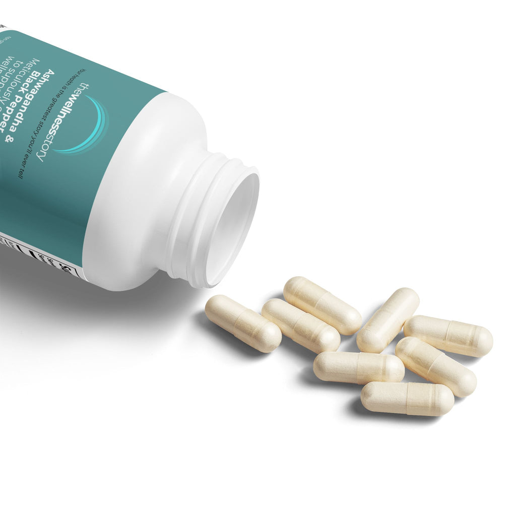 Ashwagandha and Black Pepper Supplement (60 capsules)